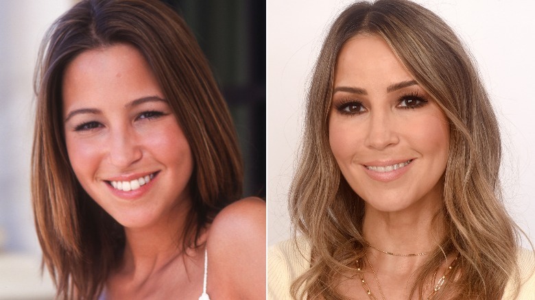 Rachel Stevens then and now