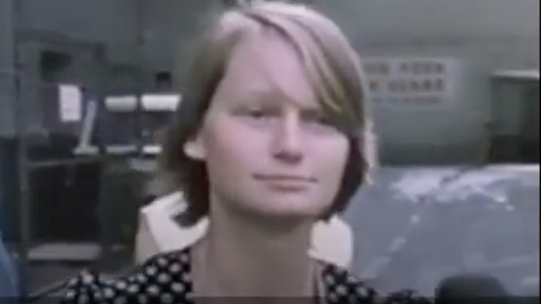 Mary Brunner at Manson trials 1970