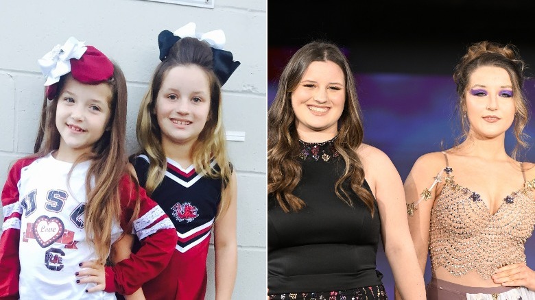 Giavanna and Alycesaundra Lyerly then and now