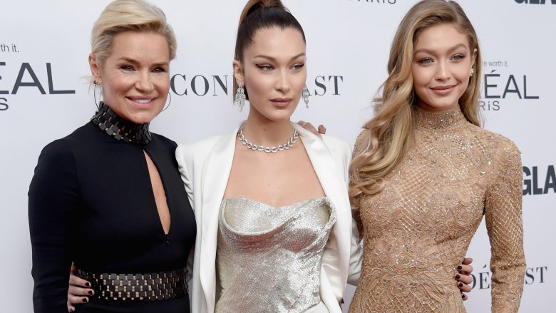 Yolanda, Gigi and Bella Hadid