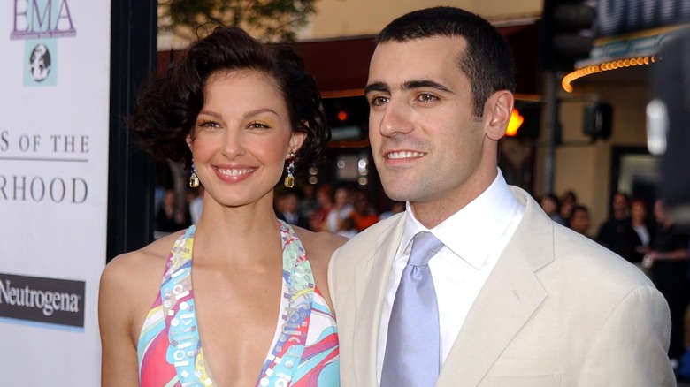 Ashley Judd and Dario Franchitti smiling