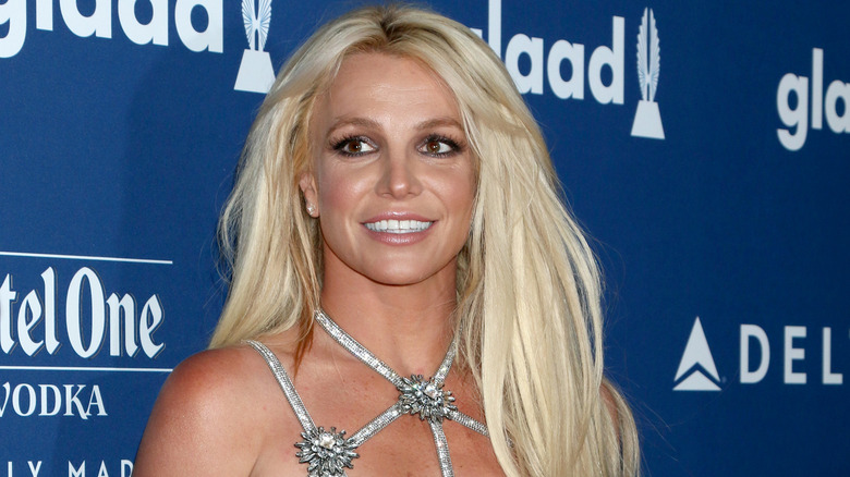 Britney Spears smiling