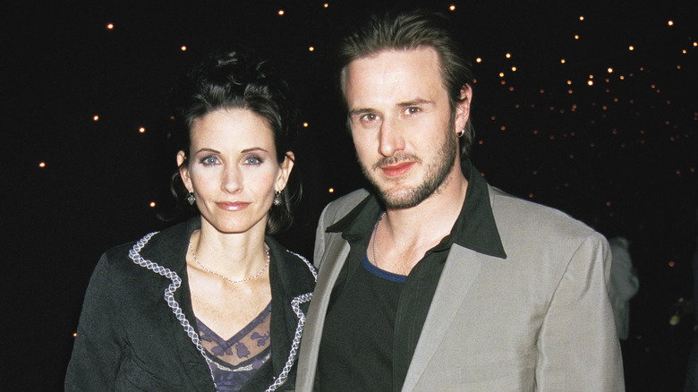 Courteney Cox and David Arquette in 1998.