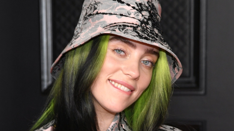 Billie Eilish smiling