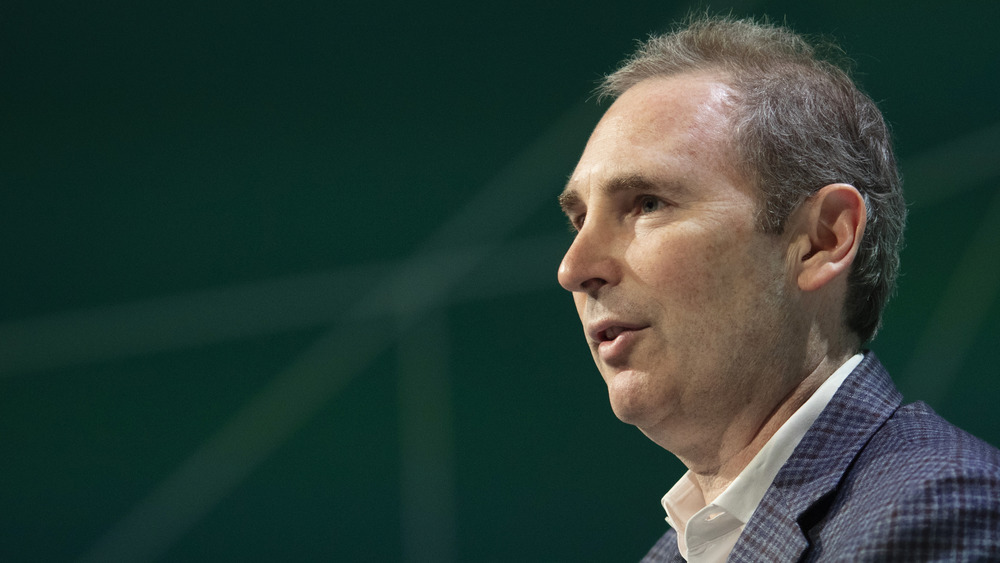 Andy Jassy speaking at a conference