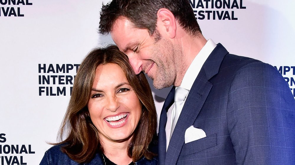 Mariska Hargitay and Peter Hermann