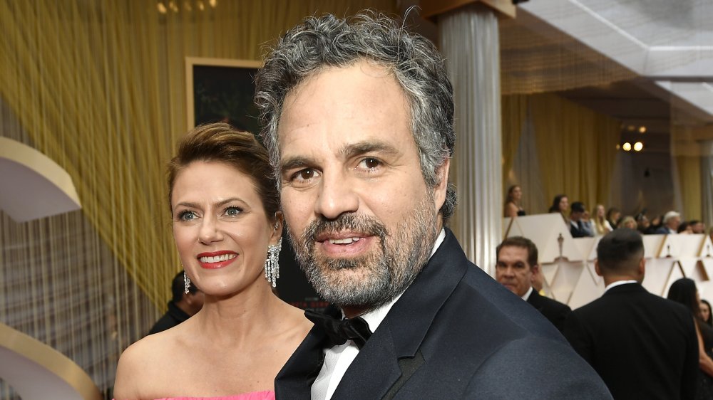 Sunrise Coigney and Mark Ruffalo at the Academy Awards