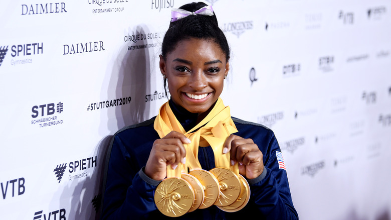 Simone Biles medals