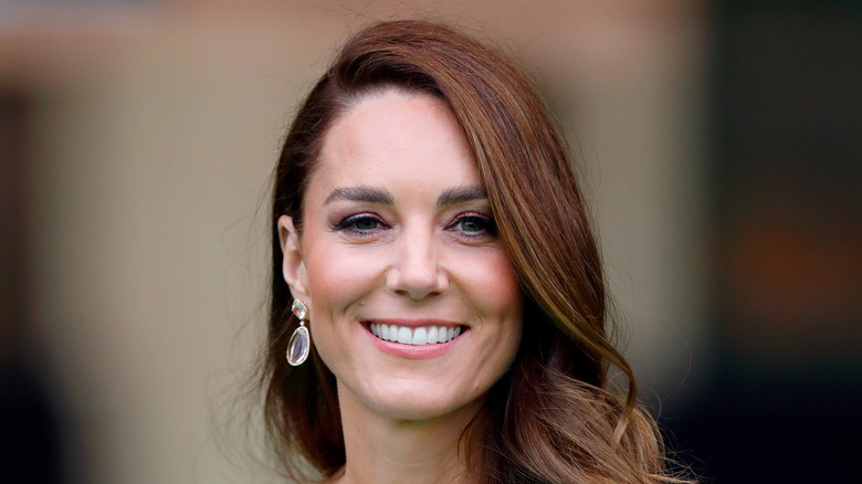 Kate Middleton smiling in close-up