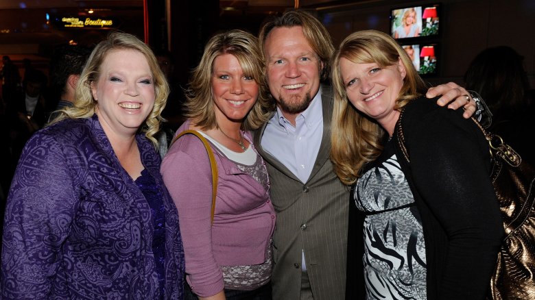 Kody Brown with his wives