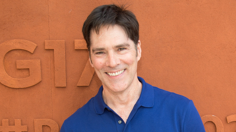 Thomas Gibson smiling