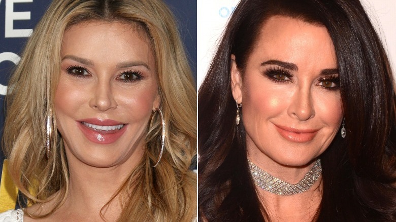 Brandi Glanville and Kyle Richards image split