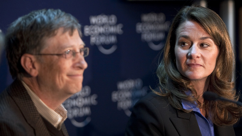 Bill Gates and Melinda Gates event