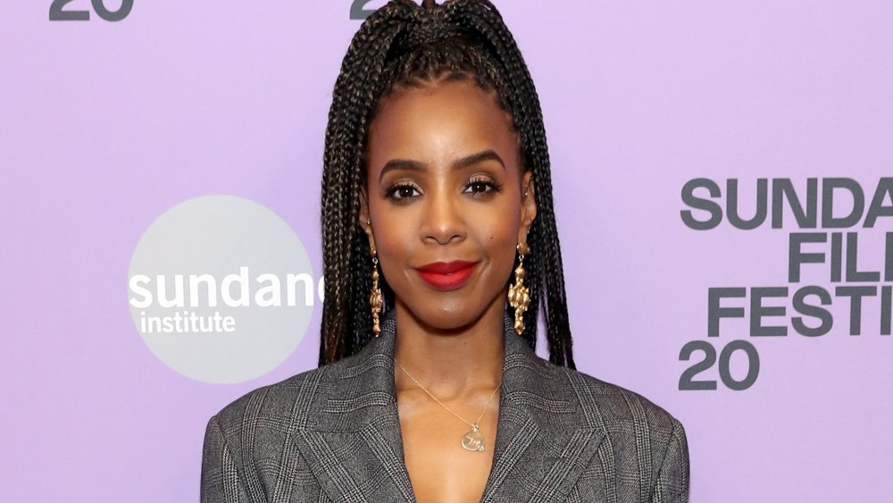 Kelly Rowland at the Bad Hair premiere at 2020 Sundance Film Festival