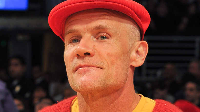 Flea at event