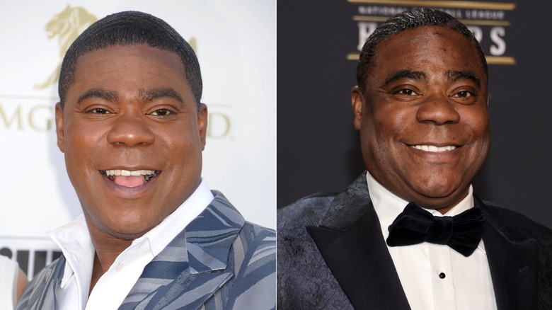 Tracy Morgan then and now