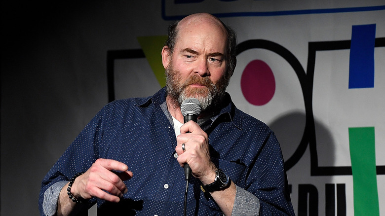 David Koechner performing stand up