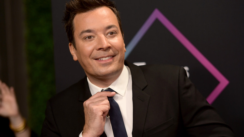 Jimmy Fallon smiling