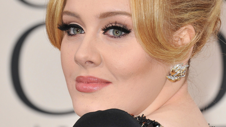 Adele on the red carpet