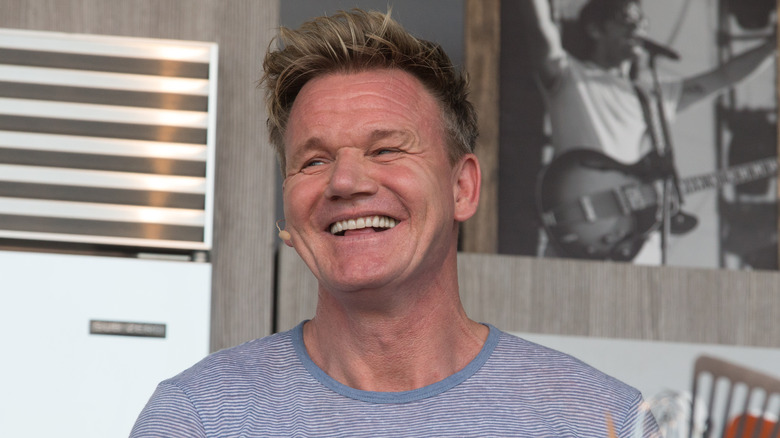 Gordon Ramsay smiling at BottleRock 2016 