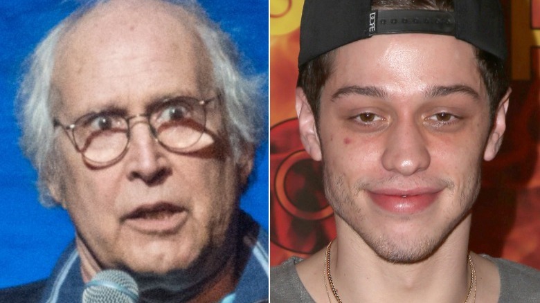 Chevy Chase and Pete Davidson