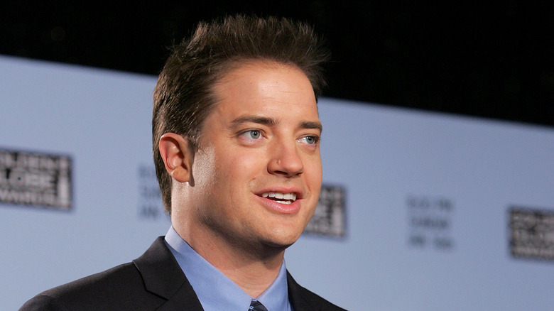 Brendan Fraser speaking