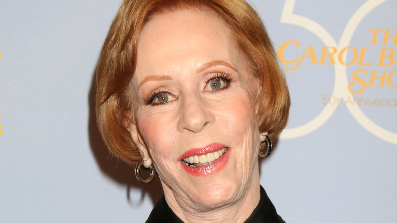 Carol Burnett smiling