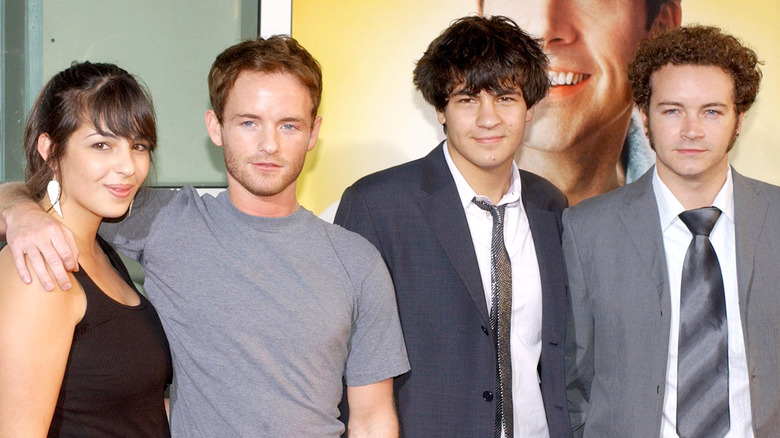 Alanna, Chris, Jordan, and Danny Masterson movie premiere