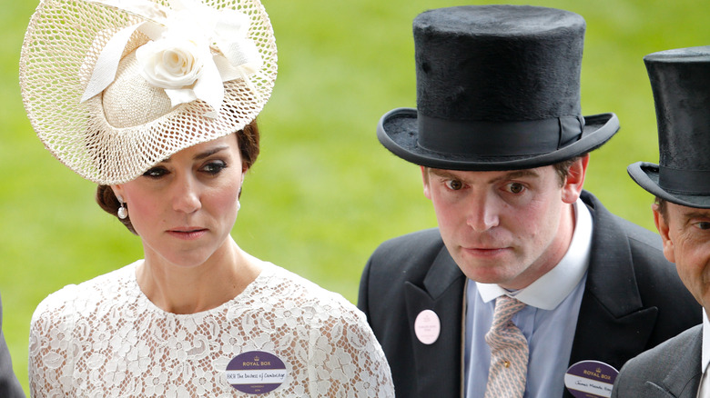 Kate Middleton and her friend James Meade