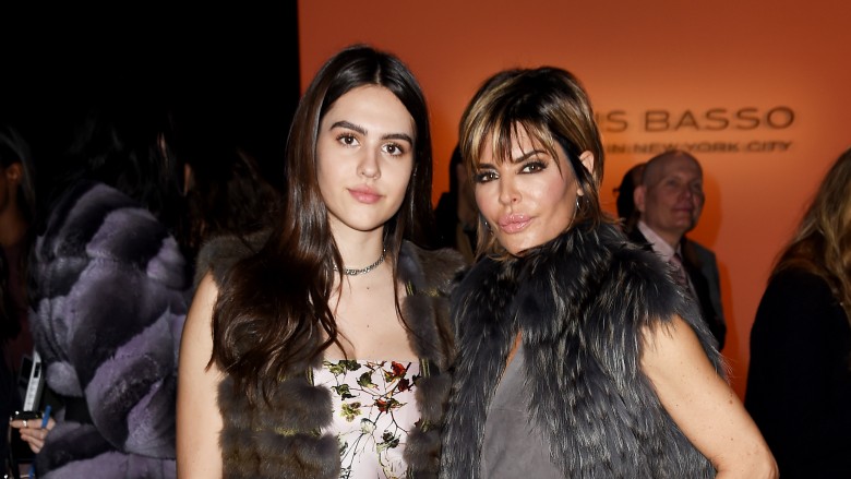 Lisa Rinna and her daughter