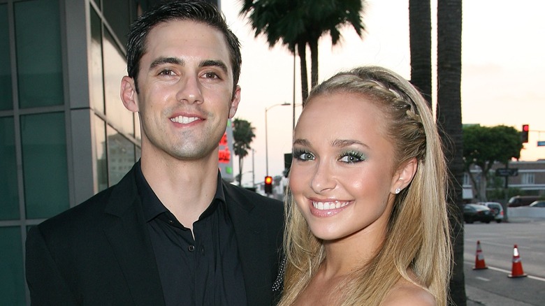 Milo Ventimiglia and then-girlfriend Hayden Panettiere