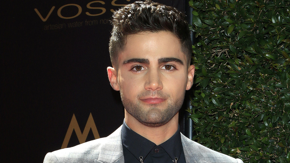 Max Ehrich on the red carpet