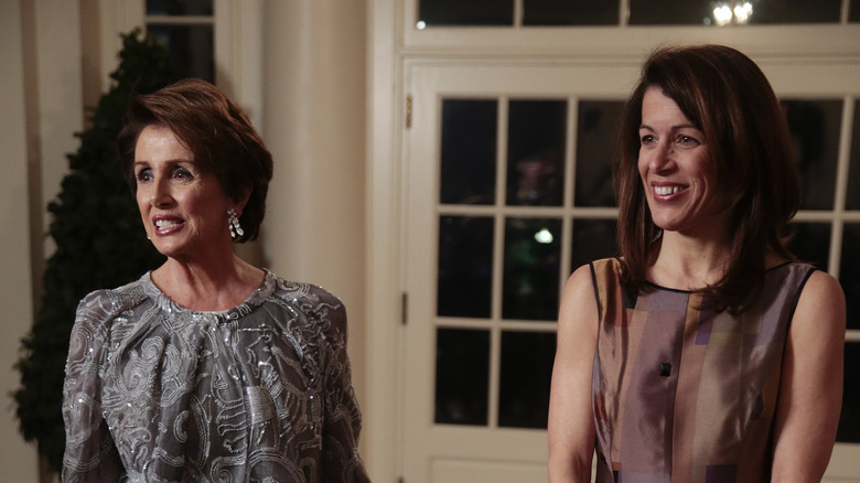 Nancy Pelosi and daughter Jacqueline Kenneally