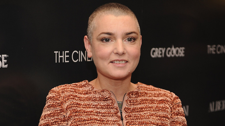 Sinéad O'Connor smiling 