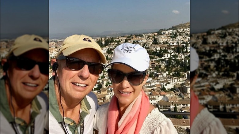 Dana Perino and Peter McMahon take a selfie