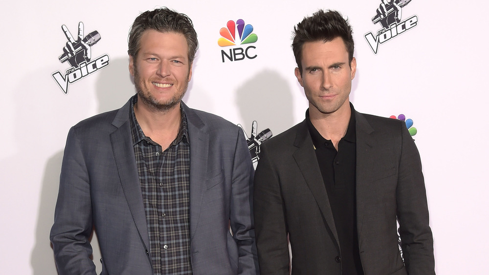 Blake Shelton and Adam Levine