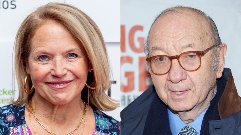 Katie Couric and the late Neil Simon