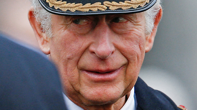 Prince Charles posing