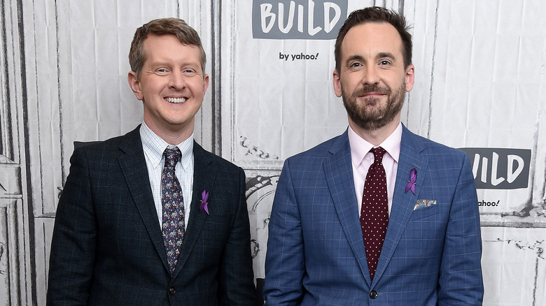 Jeopardy! champions Ken Jennings and Brad Rutter smiling