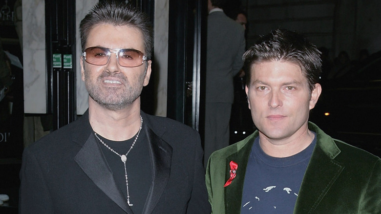 George Michael and his former lover Kenny Gross