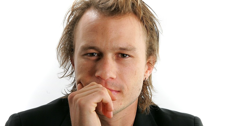 Heath Ledger Pensive