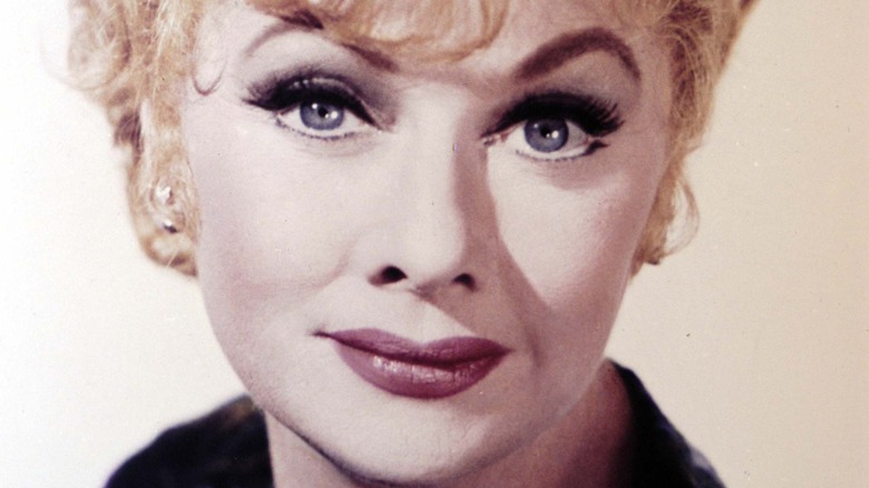 Comedian Lucille (Lucy) Ball