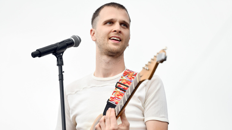 Christian Berishaj performing in 2018