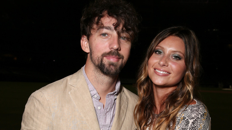 Stephen Ringer and Aly Michalka smiling