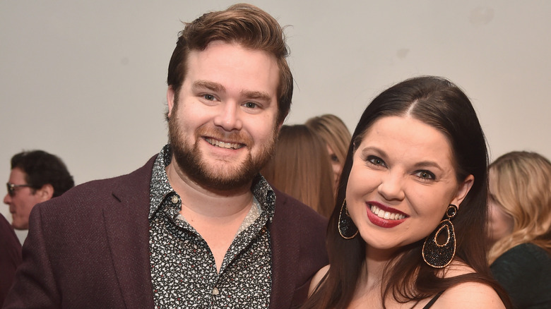 Dillon King and Amy Duggar at an event