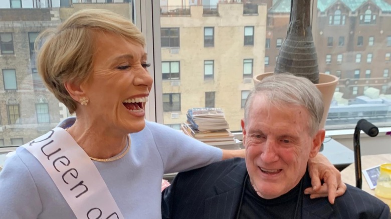 Barbara Corcoran and Bill Higgins smiling