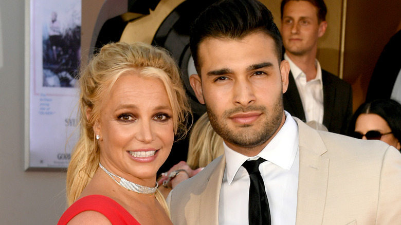 Britney Spears and Sam Asghari