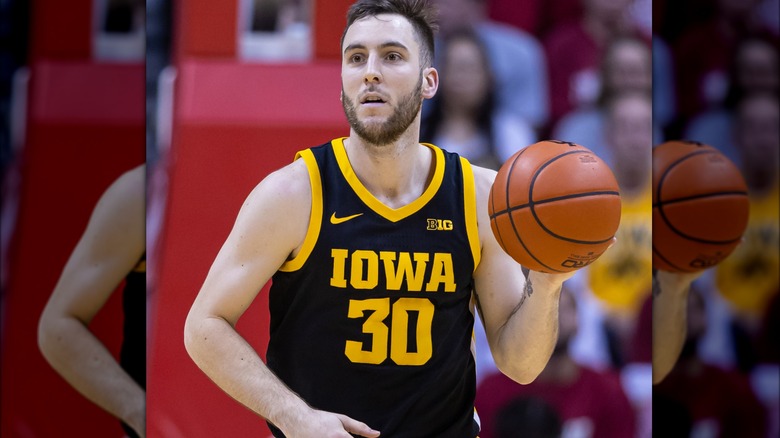 Connor McCaffery Iowa basketball