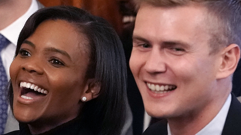 Candace Owens and George Farmer