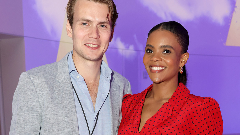 George Farmer and Candace Owens smiling